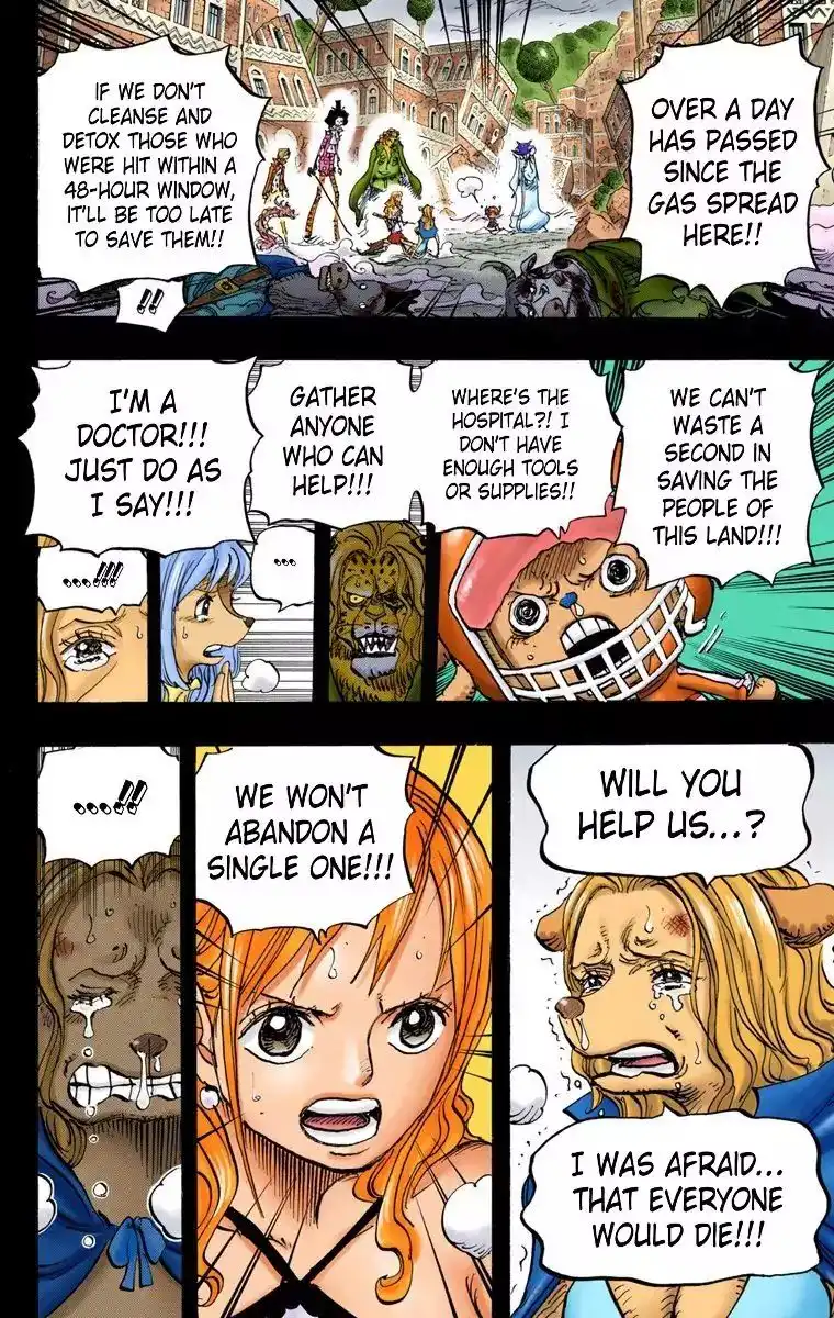 One Piece - Digital Colored Comics Chapter 811 12